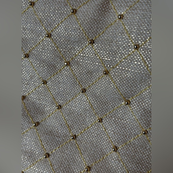 Vintage Warren Reed shoulder bag with gold bead accents in excellent condition! - Picture 2 of 12